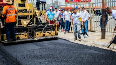 Charallave: Más de 600 toneladas de asfalto se aplicarán en el Parque Industrial Río Tuy