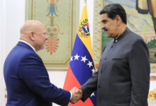 Presidente Nicolás Maduro recibió al Fiscal de la CPI "Karim A.A. Khan QC" en Miraflores