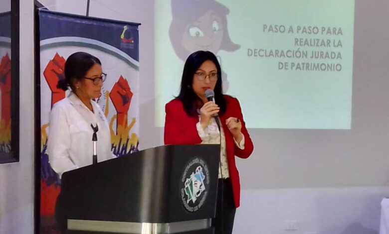 Contraloría de Mérida ofreció taller a funcionarios de alto nivel sobre declaración jurada de patrimonio