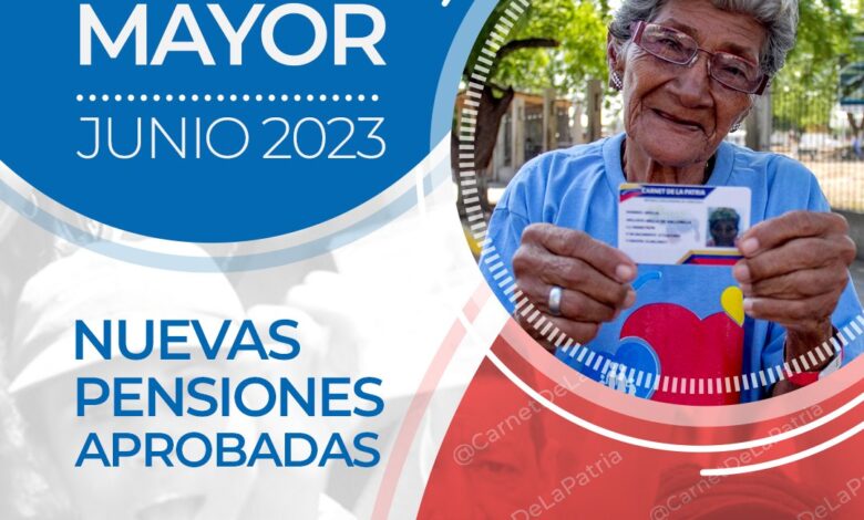 Presidente Nicolás Maduro aprobó 14.789 nuevas pensiones en Amor Mayor en junio