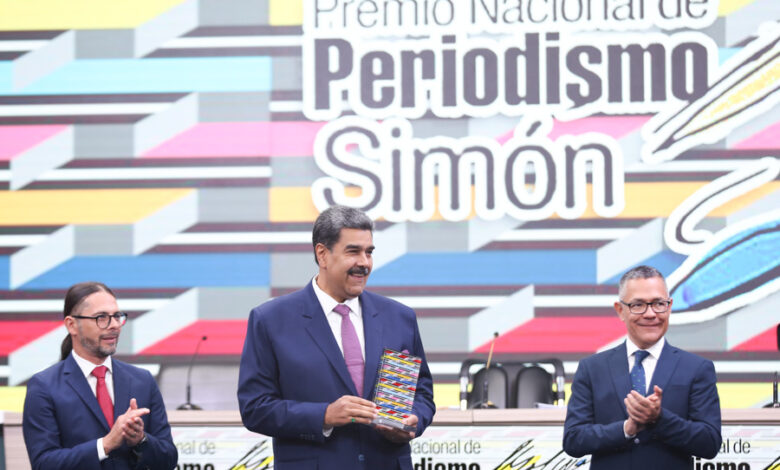 Ganadores del Premio Nacional de Periodismo Simón Bolívar 2023