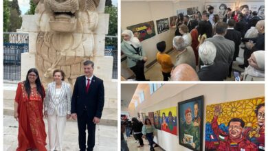 Museo Nacional de Damasco presenta exposición “Bolívar–Chávez : Dos épocas y una sola Idea