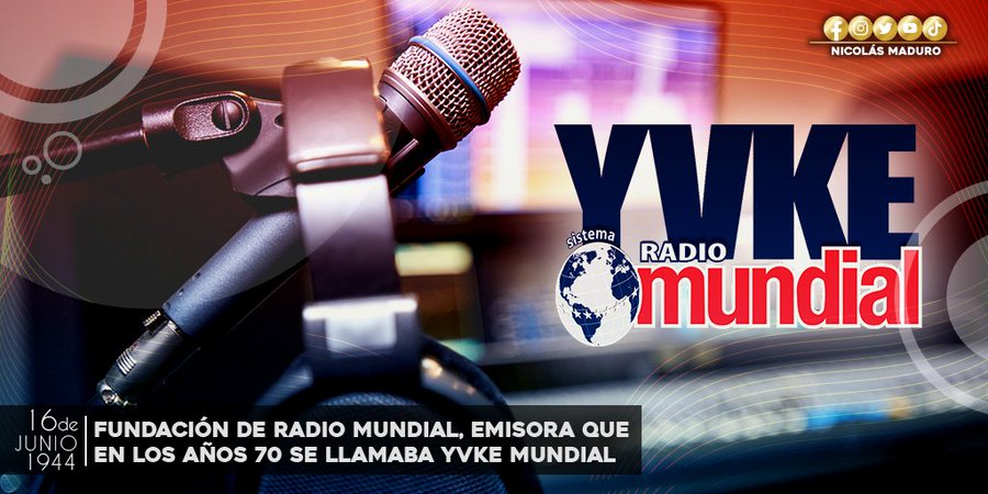 Presidente Maduro celebra 79 aniversario de YVKE Mundial