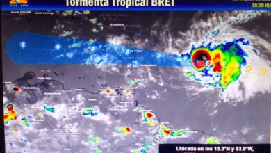 INEA: Prohíbe zarpes de embarcaciones menores por desplazamiento de tormenta “BRET”