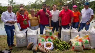 Monagas: MinComunas entregó insumos agrícolas al Consejo Comunal Villa Jagüey