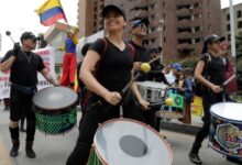 Colombianos marcharon en respaldo a las reformas del presidente Gustavo Petro