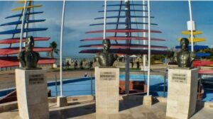 Monumento “Épica Naval de la Batalla Naval del Lago” esta listo en Maracaibo 
