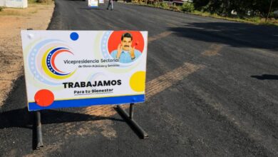 Colocan 6 mil toneladas de asfalto en la carretera Lara-Zulia