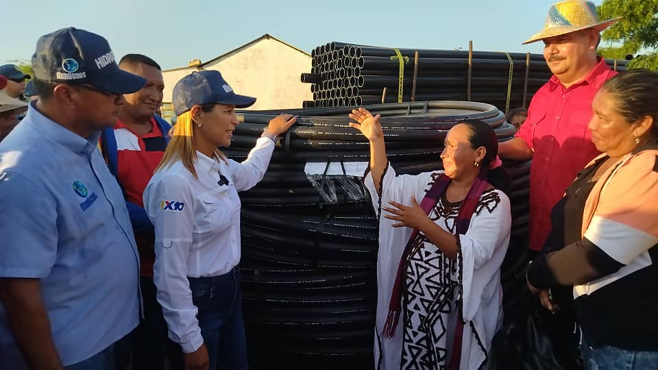 La Ruta del Agua llega al eje La Sibucara y entrega 2 km de tubería PEAD a comunidades