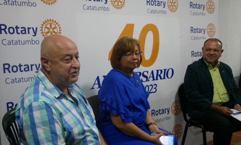 Rotary Catatumbo celebra 40 años de fundado