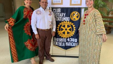 Inauguran Expo Iconográfica 40 años de Rotary Catatumbo