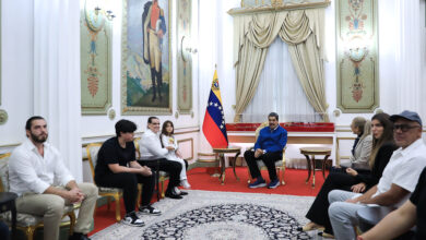 El presidente de la República Bolivariana de Venezuela, Nicolás Mauro Moros, se reunió en el Palacio de Miraflores, sede del Gobierno venezolano