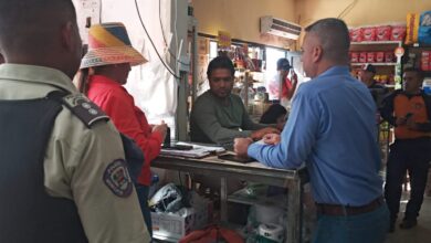 En Mara se realiza operativo de fiscalización en diferentes comercios de la localidad