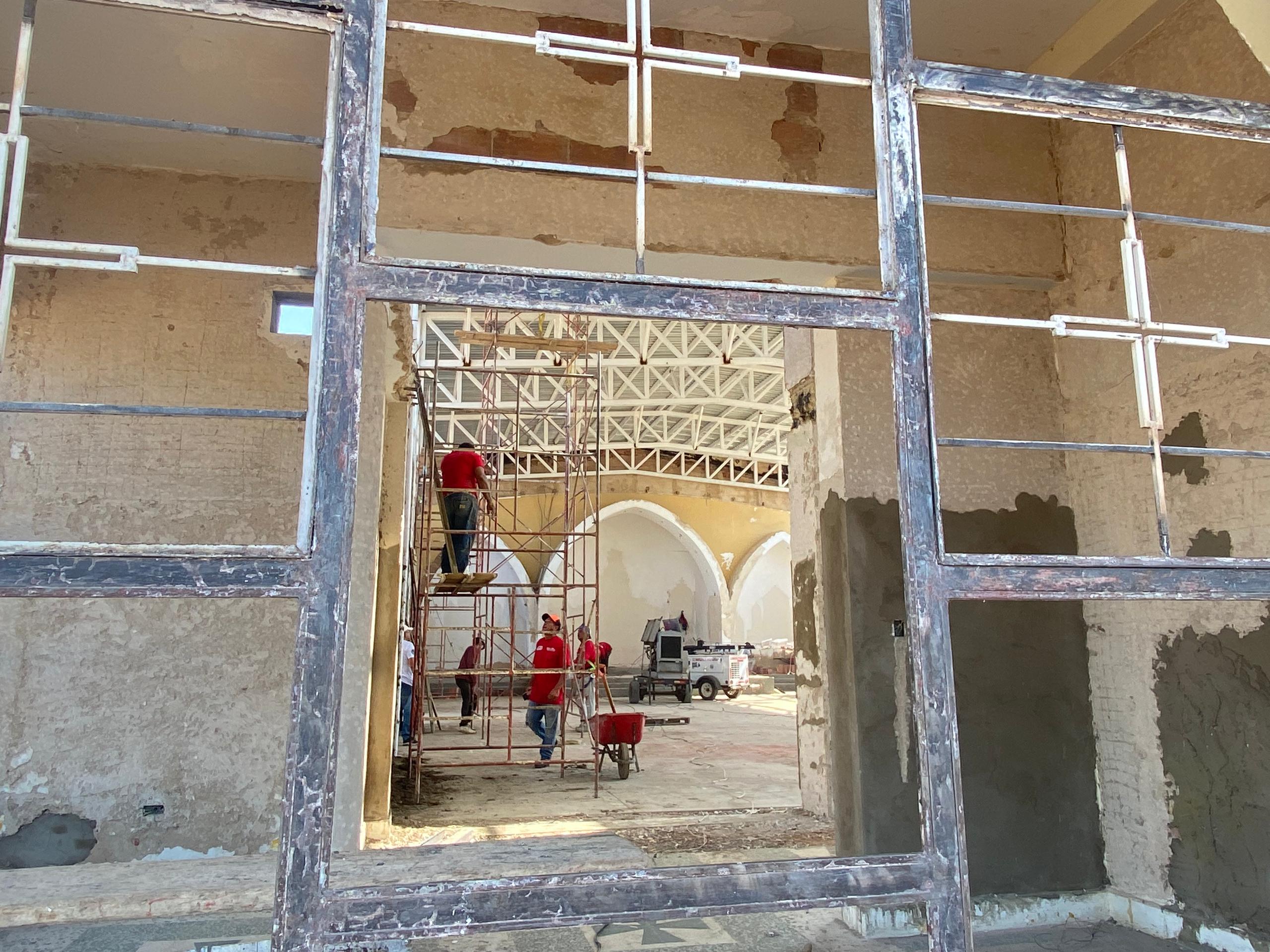 Zulia: Construcción de la nueva iglesia Virgen del Rosario de Aránzazu lleva un avance del más del 50%