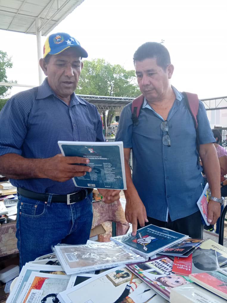 The Simón Bolívar Study Center presents editorial publications at the 19th Venezuela International Book Fair in Cojedes