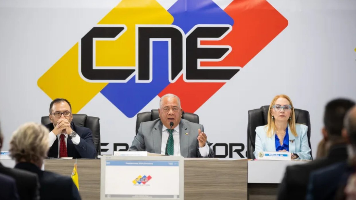 CNE publicó tarjetón electoral para las presidenciales del 28 de julio