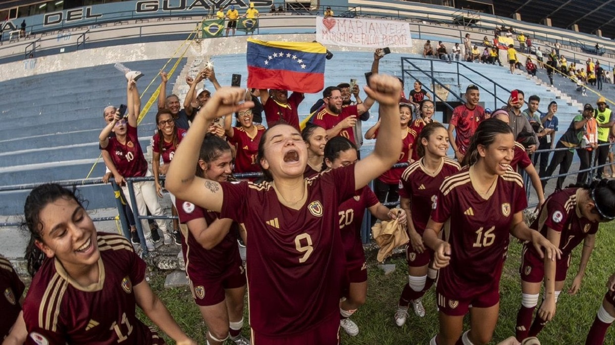 Venezuela clasifica al Mundial Femenino Sub20 de Colombia Yvke