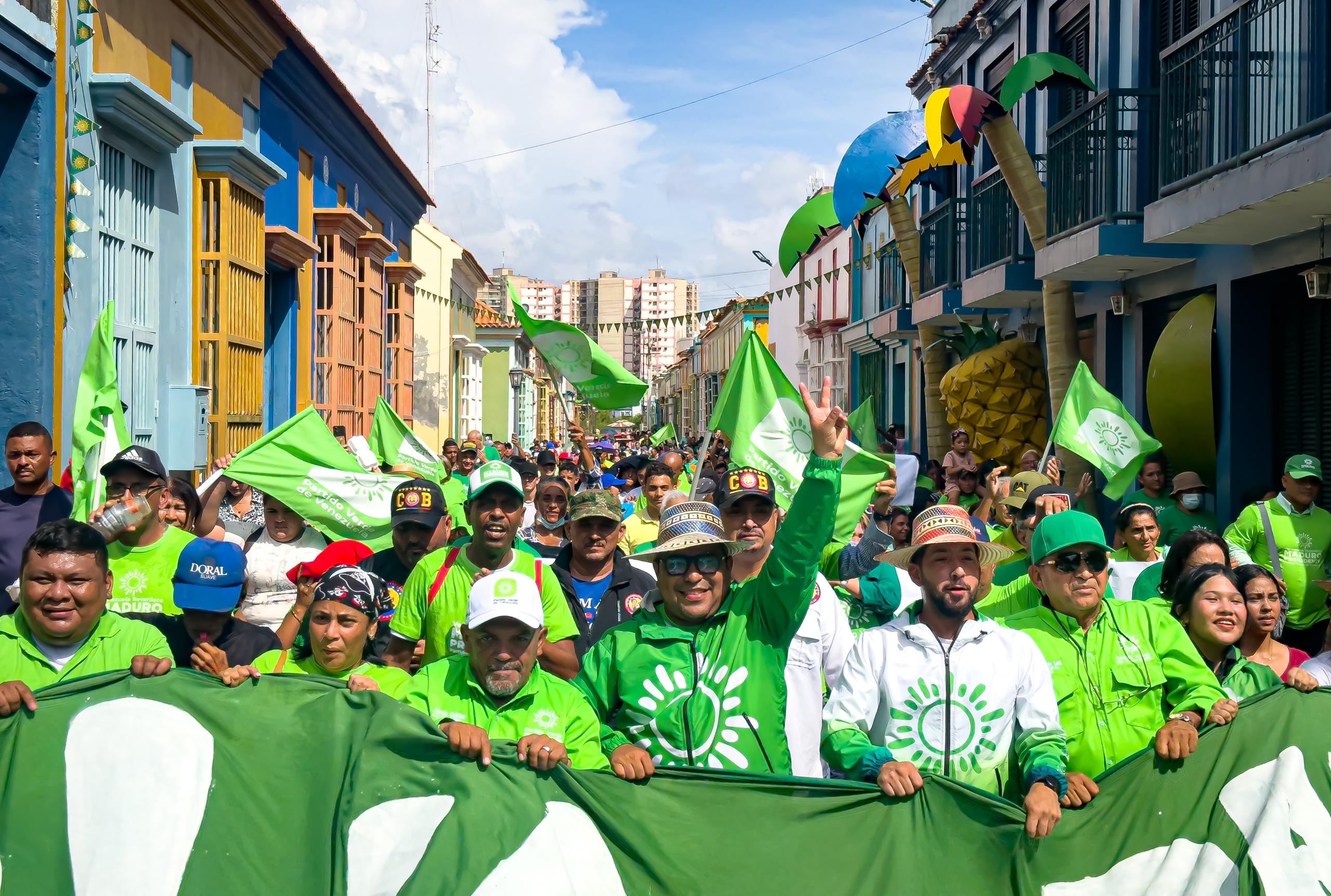 Partido Verde en el Zulia afirmó su respaldo a la reelección de Nicolás Maduro a la presidencia