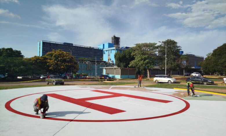 Avanzan trabajos de recuperación del Hospital Universitario de Maracaibo a través del 1X10 del Buen Gobierno