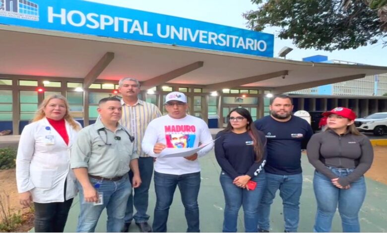 Avanzan trabajos de recuperación del Servicio Autónomo Hospital Universitario de Maracaibo