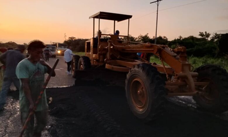 Zulia: Inician trabajos de reasfaltado en la Autopista Valmore Rodríguez en el municipio Miranda de la COL