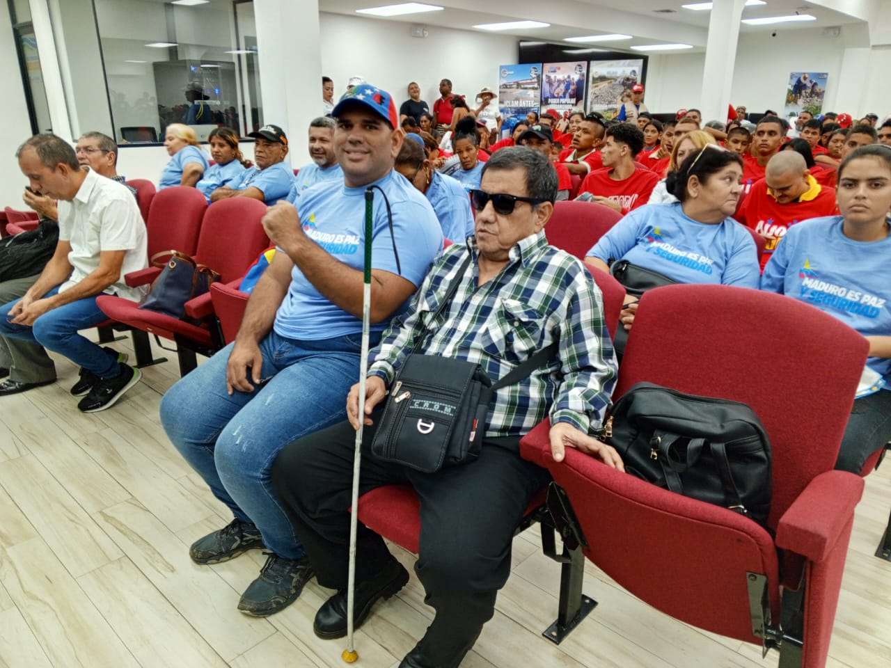 Zulia: Sector de personas con discapacidad respaldan reelección de Nicolás Maduro