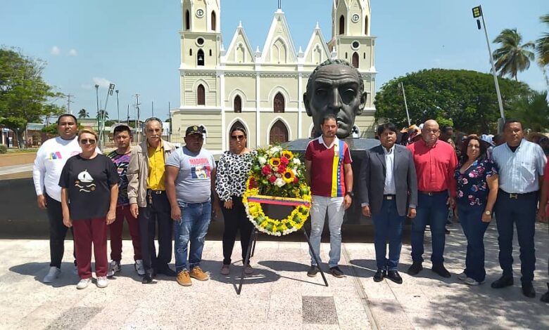 Mara conmemoró el Día de la Bandera nacional: Hace 218 años ondeó por primera vez