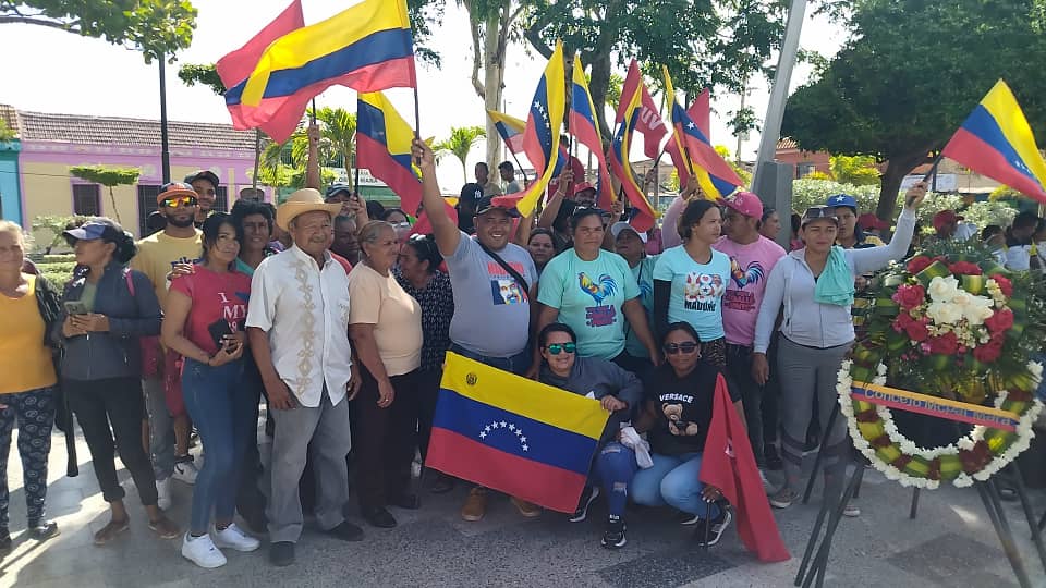 Mara conmemoró el Día de la Bandera nacional: Hace 218 años ondeó por primera vez