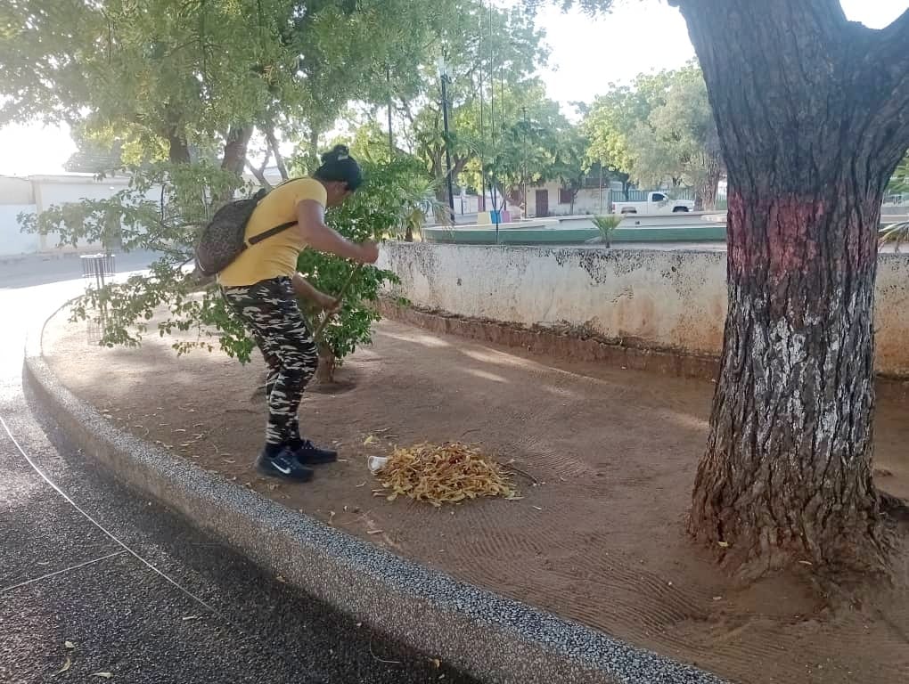 Zulia: En el municipio Miranda se ejecuta plan de limpieza en 14 plazas de la localidad