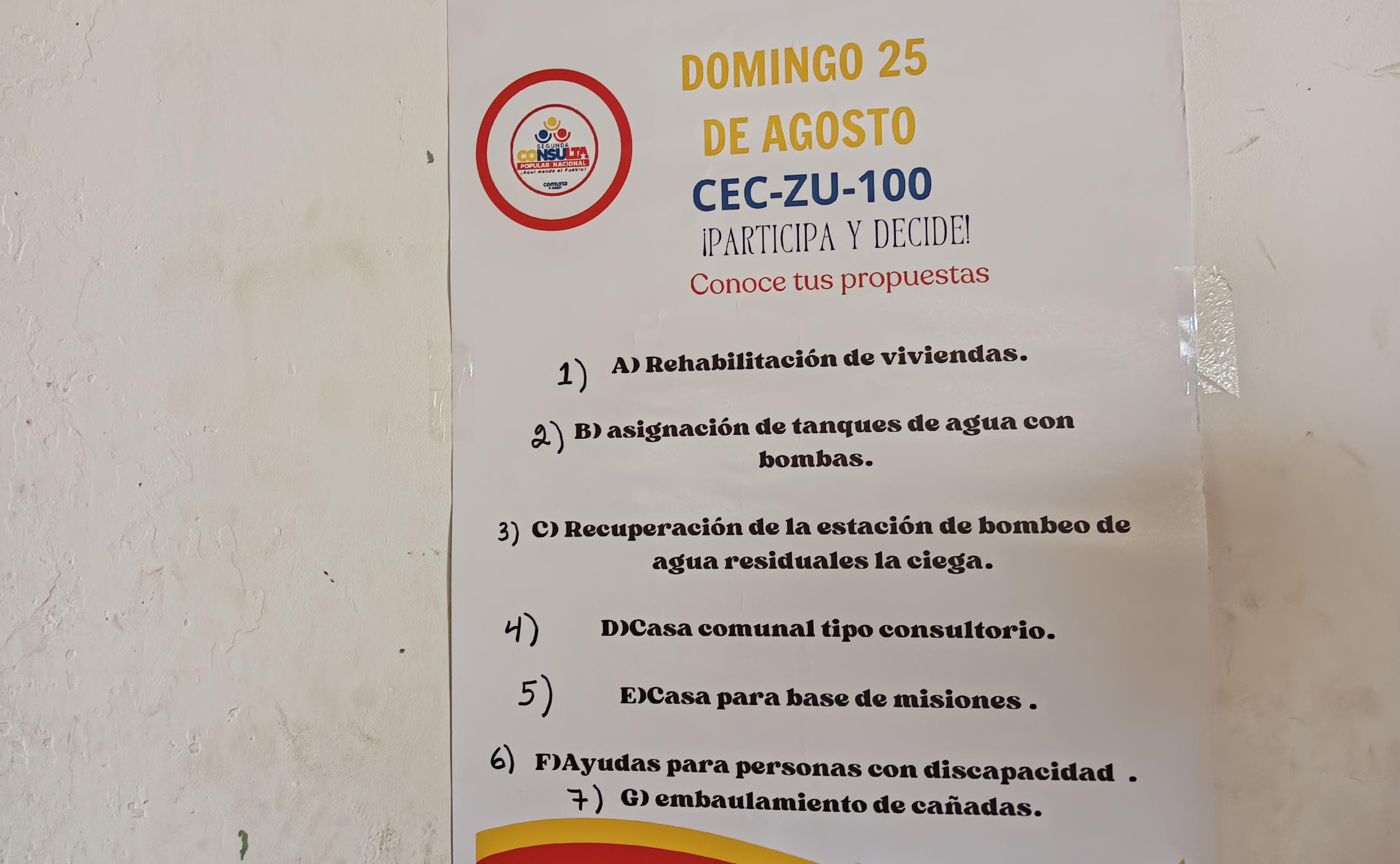 Consulta Popular Nacional en Maracaibo se ha realizado con todo éxito