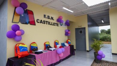 Entregan rehabilitada la E.B.N "Castillete" en Maracaibo beneficiando a más de 200 niños