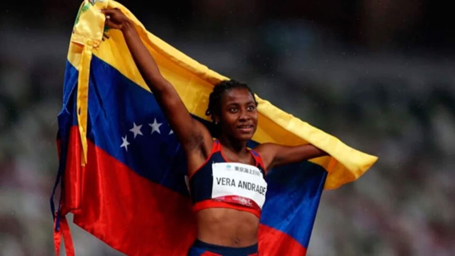 Lisbeli Vera se lesionó en la final de los 100 metros T47 Yvke