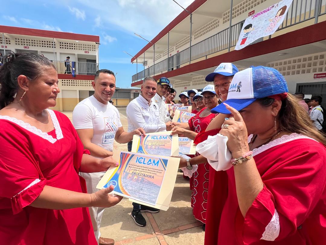 ICLAM despliega segunda fase del Plan Rector "Mi Amigo Lago va a la Escuela" en instituciones educativas del Zulia