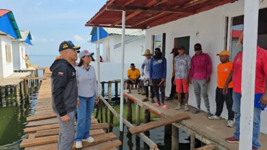 Gobierno Bolivariano realiza trabajos de restauración en viviendas y puente de Santa Rosa de Agua