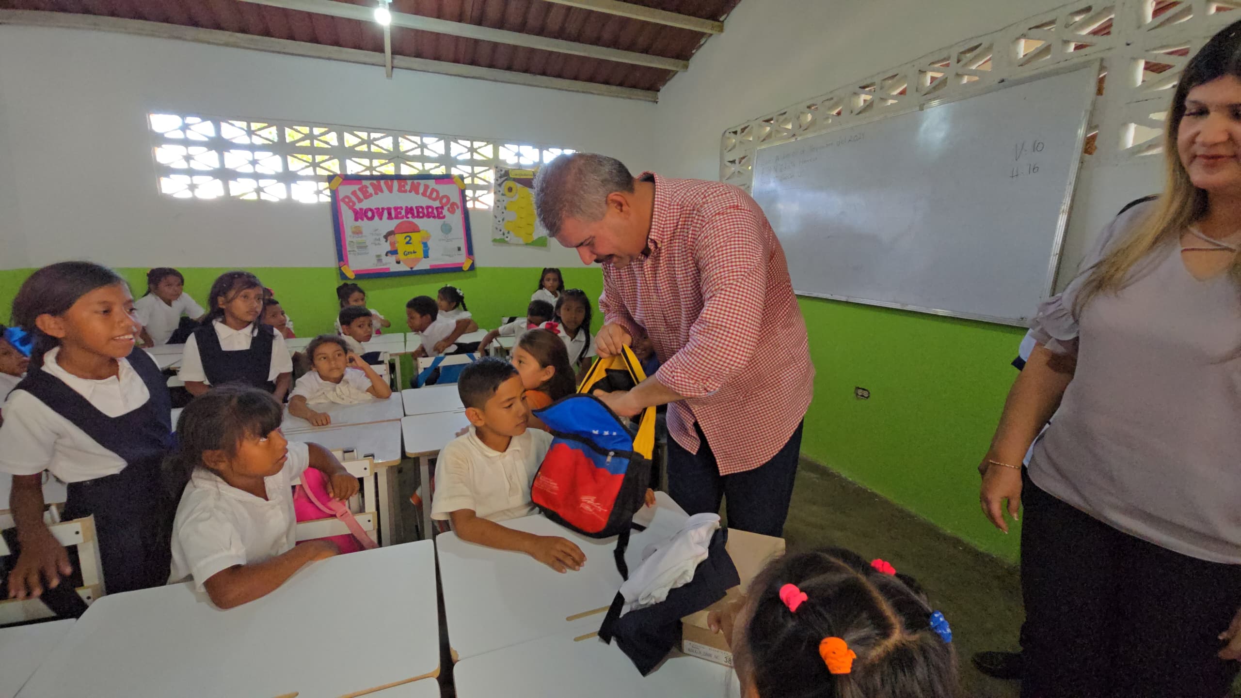 Sub región Guajira: Gobierno Bolivariano rehabilita en Mara la Escuela Básica Nacional Edicta Herrera