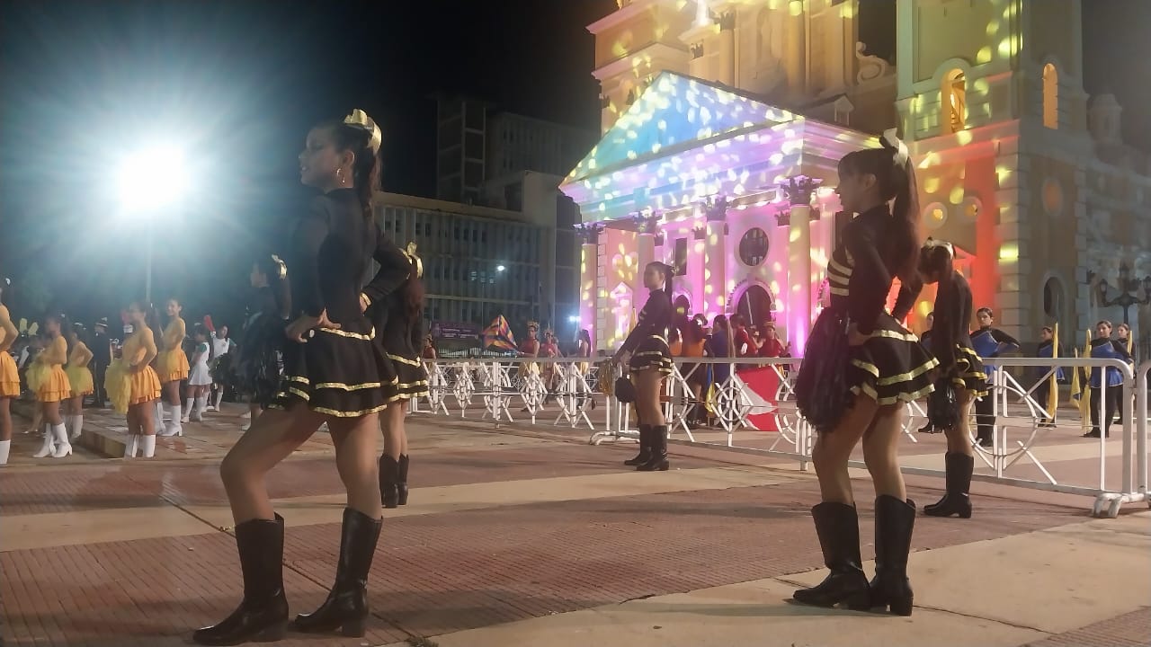 Bandas Marchantes rindieron homenaje a la Virgen del Rosario de Chiquinquirá en la Basílica