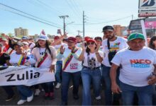 Con gran movilización el pueblo del Zulia se juramenta junto al presidente Nicolás Maduro