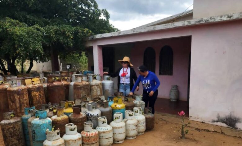 En la Costa Oriental del Lago se despliega servicio de gas doméstico en cilindro