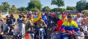 Desde la Costa Oriental del Lago se hizo la Gran Caravana Contra el Fascismo y por la Paz de Venezuela