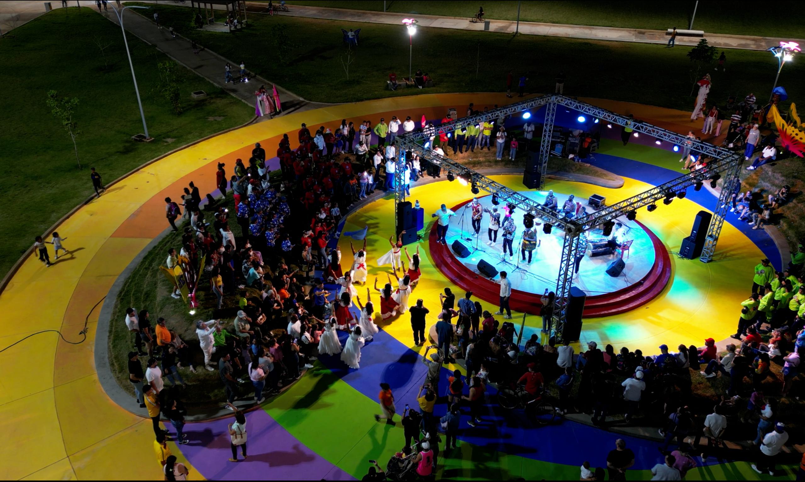 Con una gala cultural el Parque Monumental Ana María Campos celebró su primer aniversario en Maracaibo