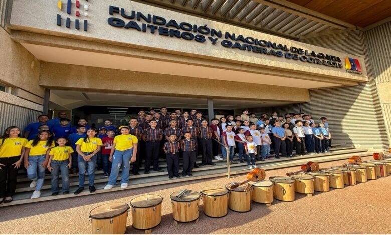 Fundación Nacional de la Gaita fortalece el talento infantil y juvenil con la entrega de instrumentos