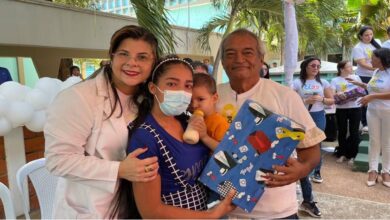 SAHUM celebra con "Toque de Campana" la victoria de 4 pequeños pacientes contra el cáncer