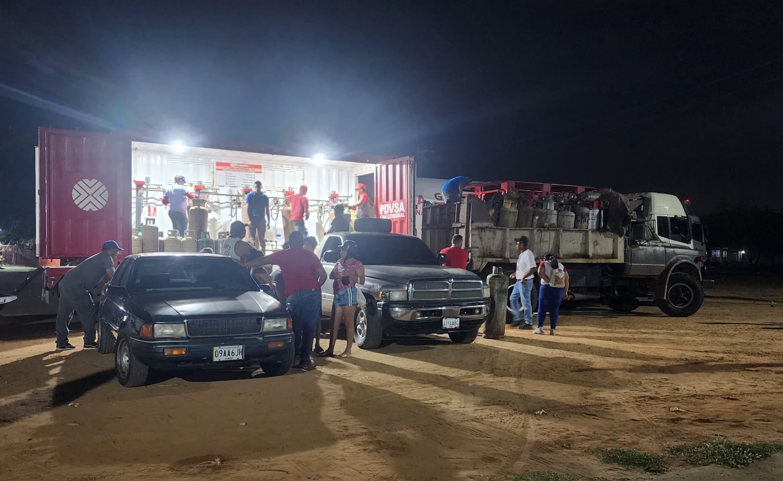 Zulia: Un total de 1400 familias mirandinas fueron beneficiadas con doble jornada de recarga de cilindros de gas doméstico