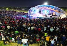 Con lleno total de la Concha Acústica culminó el Carnaval Monumental en el Parque Ana María Campos