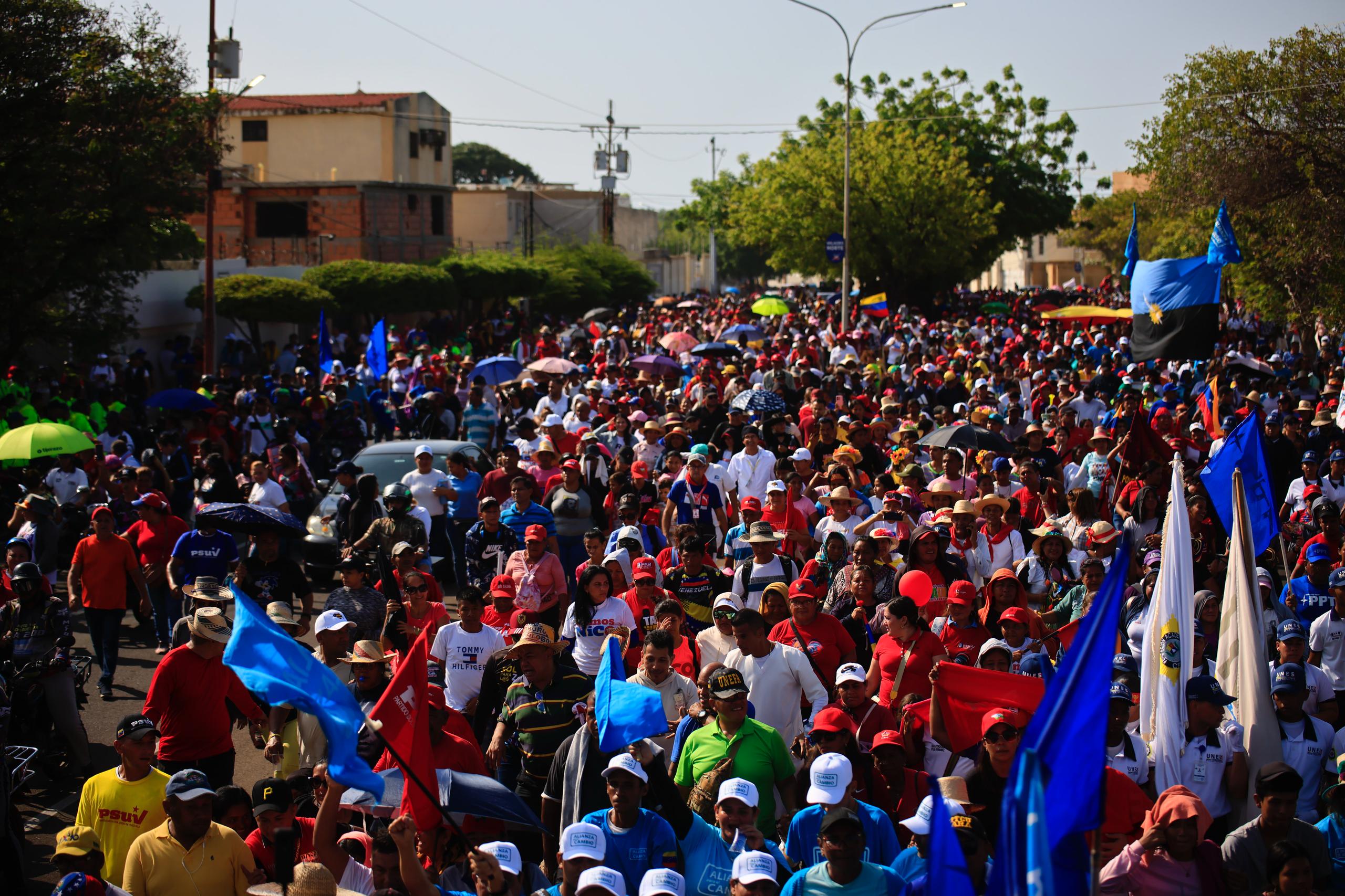 Zulia: El Huracán Bolivariano acompañó la inscripción de la candidatura de Luis Caldera