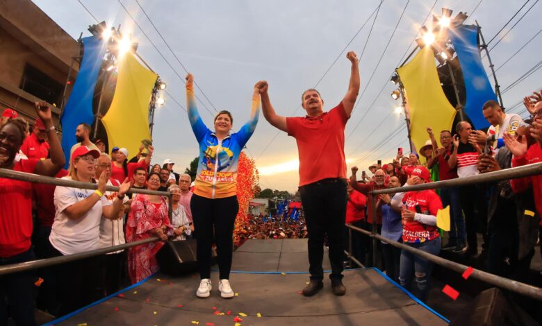 Junto a su pueblo inicia Luis Caldera la campaña por la gobernación del Zulia