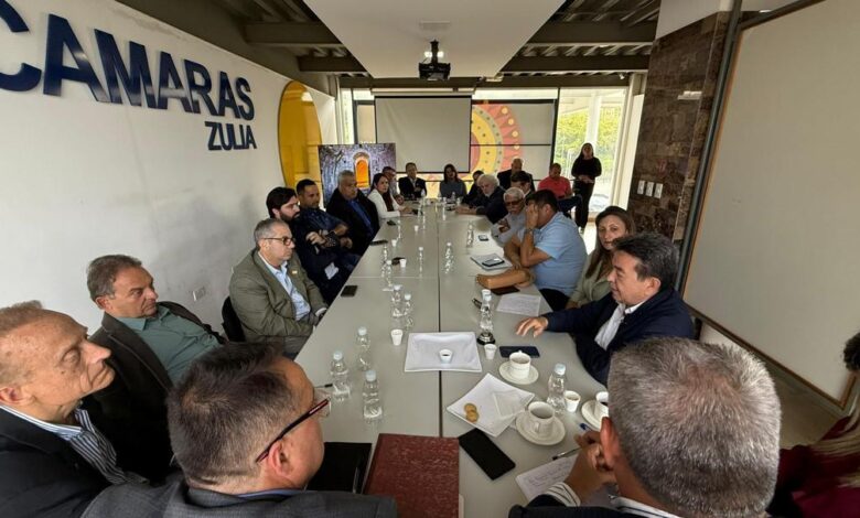 Candidato Luis Caldera presenta a Fedecámaras Zulia su plan de gobierno regional