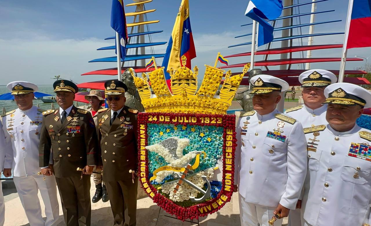 Armada Bolivariana conmemora años del Forzamiento de la Barra