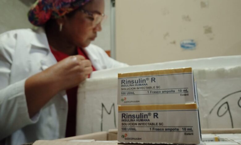 Más de 38.000 unidosis de insulina llegan al Zulia para su distribución gratuita