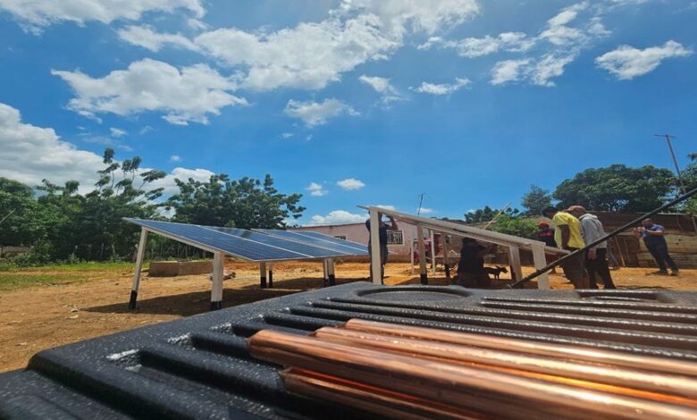 Activado pozo que generará agua con energía solar en el sector San Isidro en Maracaibo